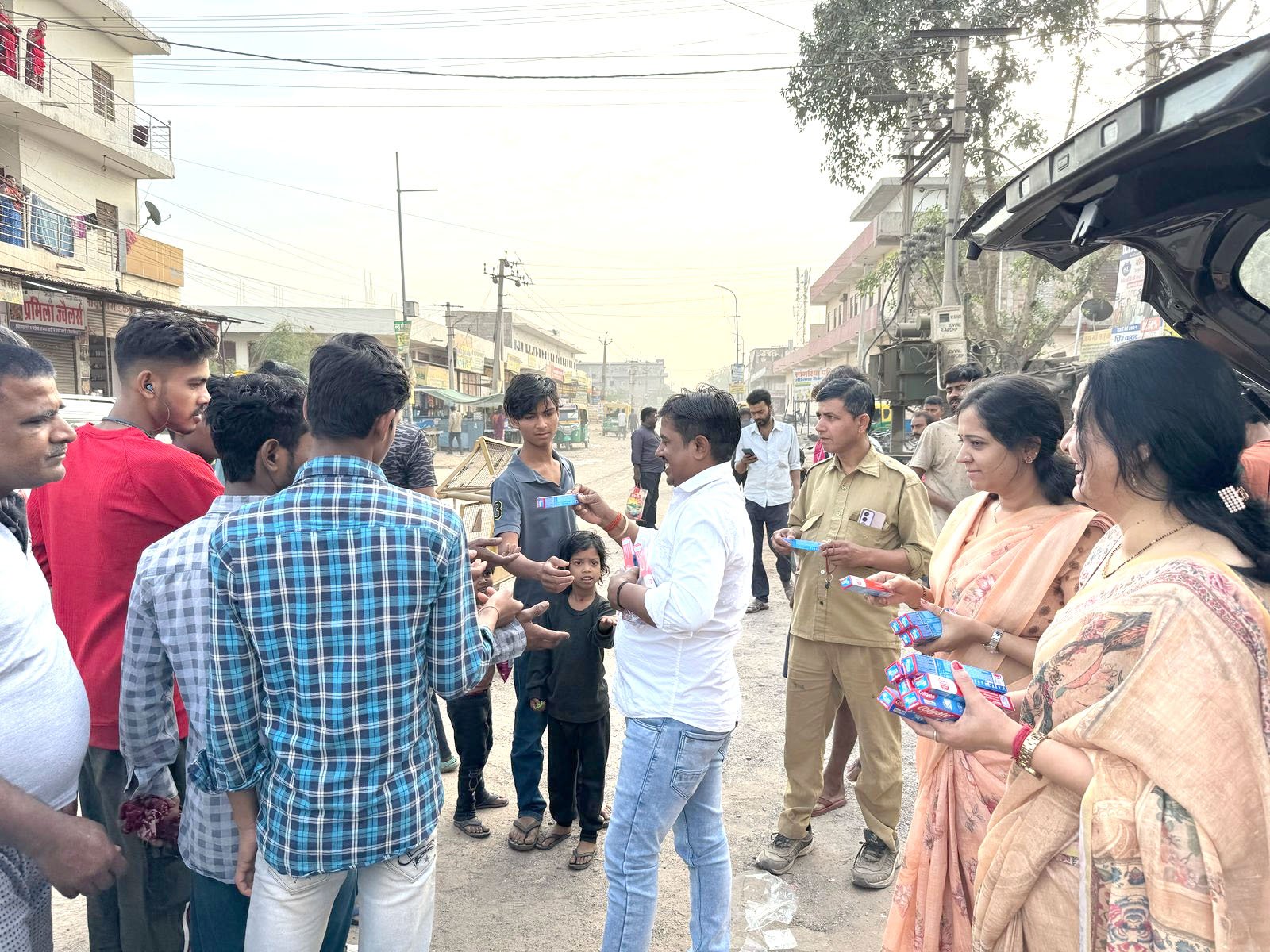 Marudhar Ka Tehlka | श्रमिक कॉलोनी में दाँतो की सफ़ाई जागरूकता कार्यक्रम का...