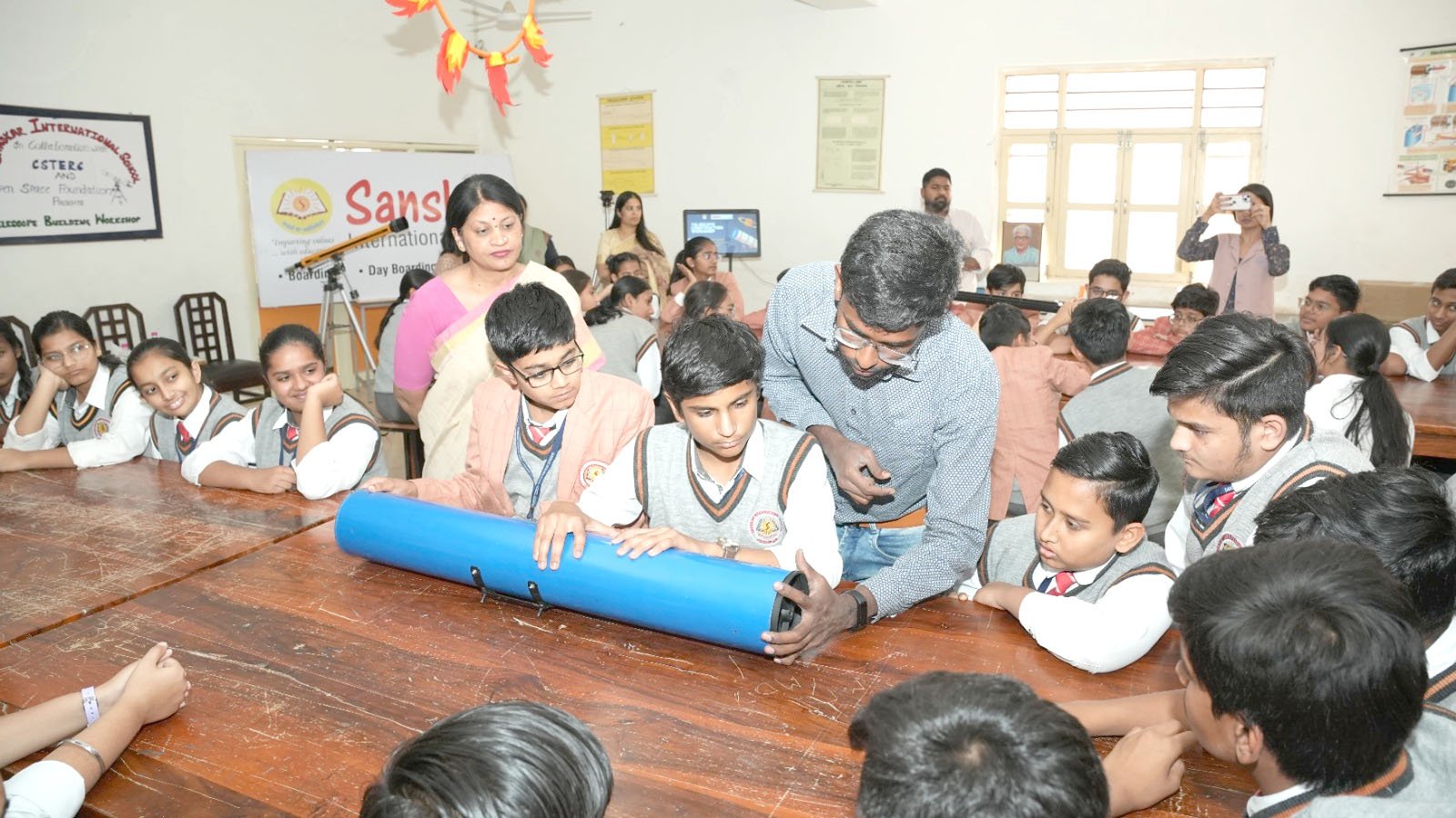 Marudhar Ka Tehlka | संस्कार इंटरनेशनल स्कूल में टेलीस्कोप निर्माण...