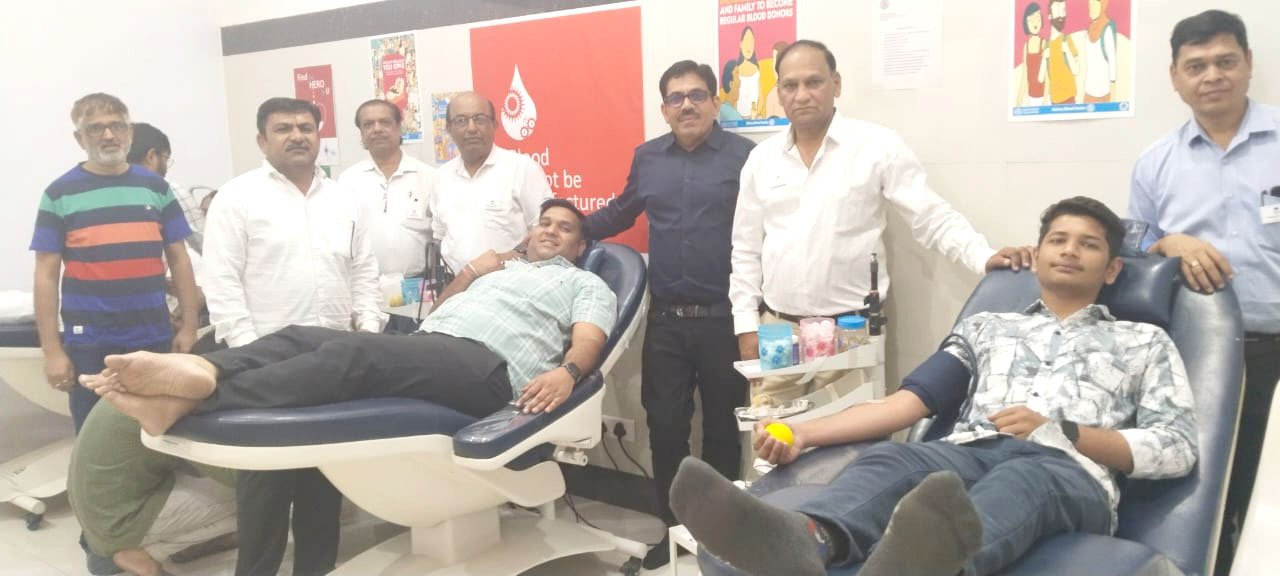 Marudhar Ka Tehlka | प्लाईवुड एंड ग्लास रिवर डीलर संस्थान के द्वारा रक्तदान...