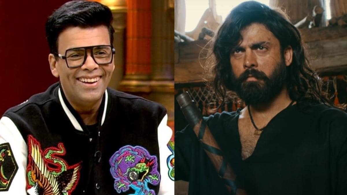 Marudhar Ka Tehlka | पाकिस्तानी फिल्म देखते हुए करण जौहर की तस्वीर वायरल...